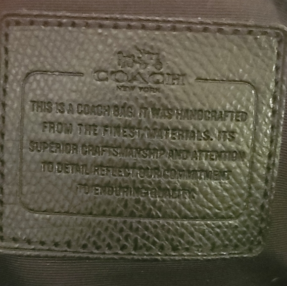 Coach Baby Diaper Bag in Signature Canvas Brown Black - Picture 4 of 6